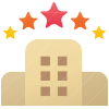 Hotel 5stars icon